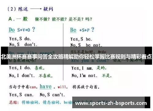 北美洲杯赛赛事问答全攻略精解助你轻松掌握比赛规则与精彩看点 北美洲杯赛赛事问答全攻略精解助你轻松掌握比赛规则与精彩看点